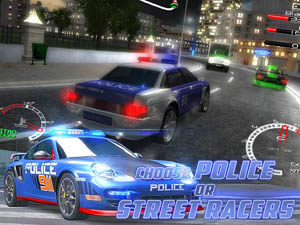 Street Racers Vs Police Скриншот и Подсказка 1