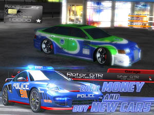 Street Racers Vs Police Скриншот и Подсказка 3
